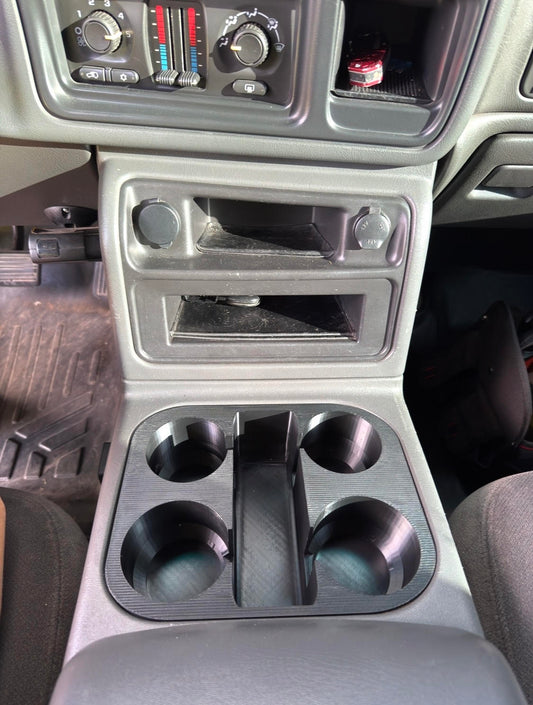 Chevy Silverado & GMC Sierra Cup Holder (2003–2007)