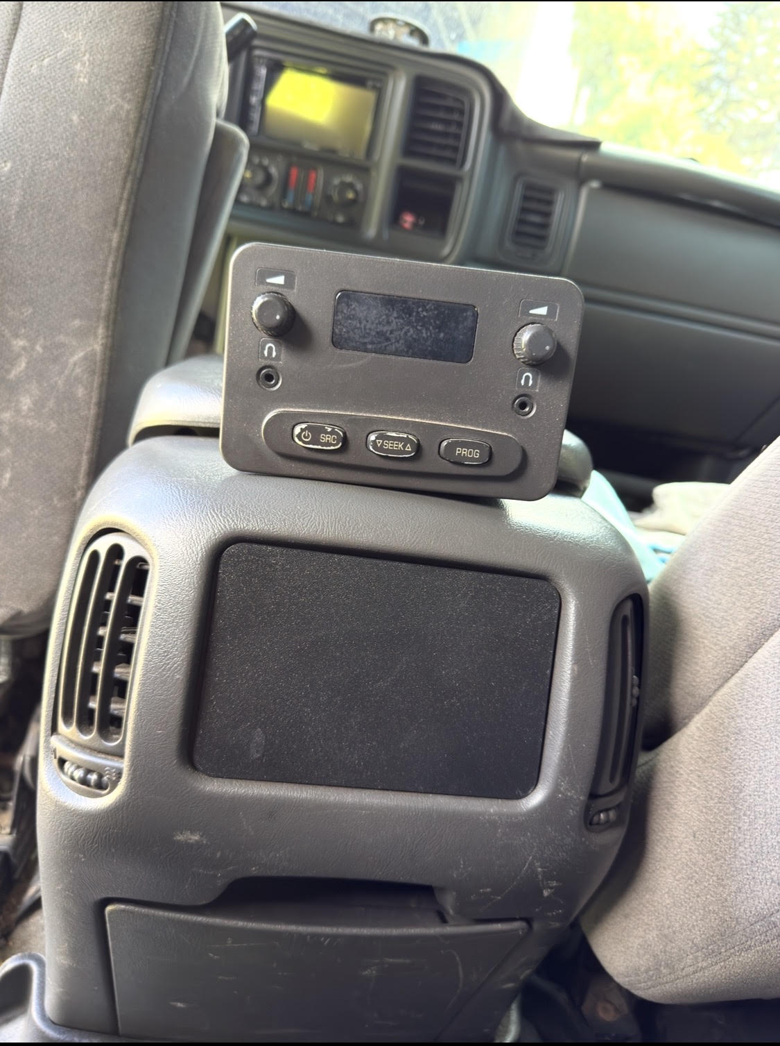 GMT800 Center Console Control Plate